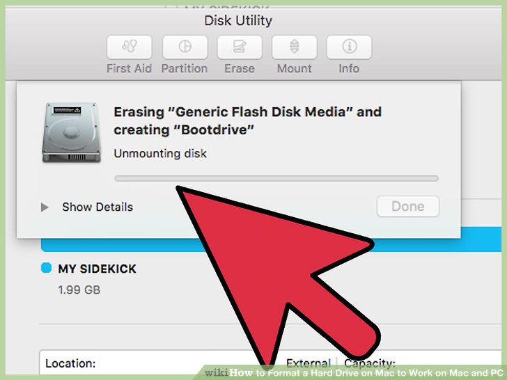 Formatting g drive for mac and pc